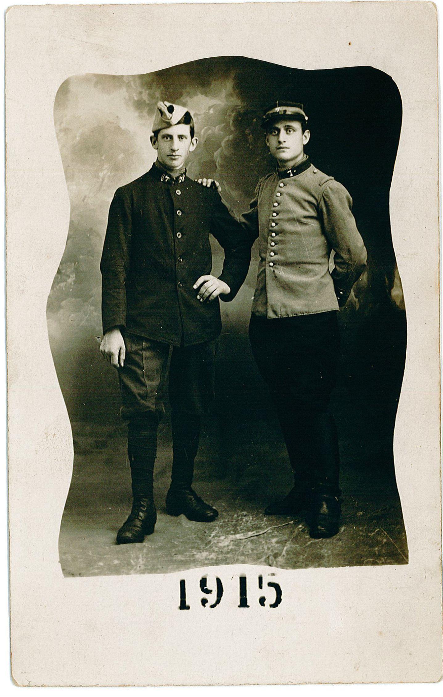 Portrait de soldats